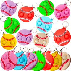 20 Packs Bulk Mini Sport Baseball Fidgets Toys for Kids Children Classroom Stude
