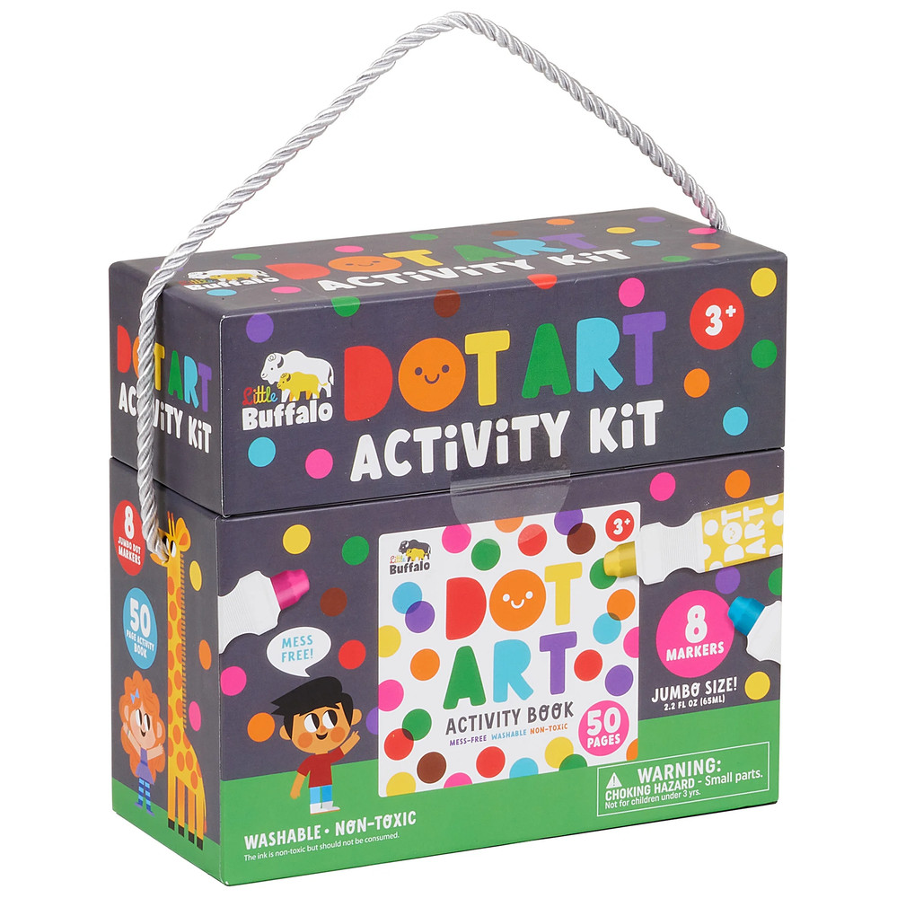 Little Buffalo Dot Art Activity Kit for Kids