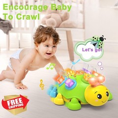 Holaxander Green Ladybug Baby Toy 6-12 Months Crawling