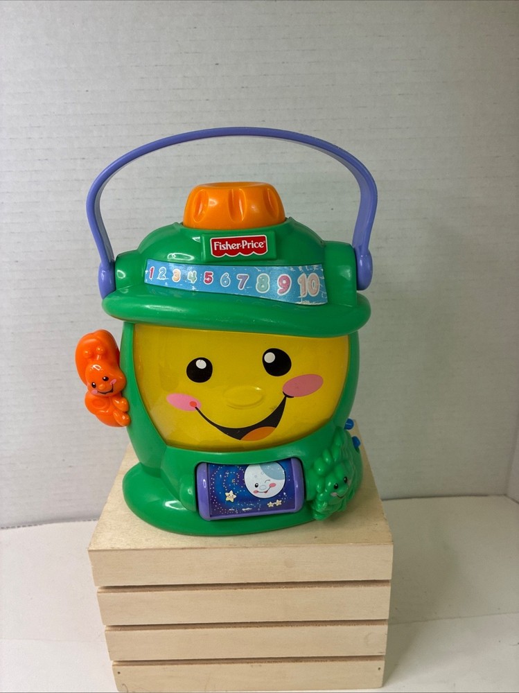 Fisher Price Laugh & Learn lantern LIght Up Musical Camping toy for kids babies