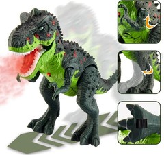 Realistic Walking Dinosaur Toy for Kids – Electric T-Rex with Light Effect