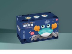 Crawling Crab Toy, Walking Moving Dancing Cute Crab for Age 3-5 6-9, Baby Infant