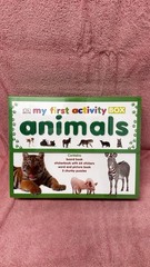 🆕 DK My First Activity Box Animals Book Puzzle Sticker Set