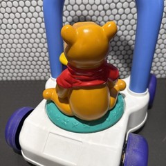 Winnie the Pooh VINTAGE Mattel Spinning Pooh Walker Push Toy Baby 1997 RARE