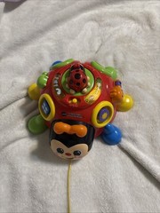 VTech Crazy Legs Learning Bugs Interactive Toy- Educational Lights Sounds WORKS