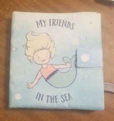 My Friends In The Sea Soft Cloth Book Babies Toddler Infant Child COMBINED SHIP