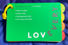 Lovevery Play Guide, The Thinker Play Kit, 11-12 Months, Montessori Toy Book