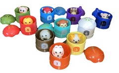 Montessori Learning Farm Animals Toy, Fine Motor Skills & Colors – Finger Puppet