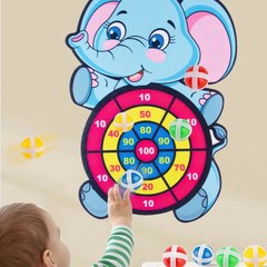 Sticky Ball Dart Board Target Sports Game Toys for Children Outdoor Party Toys T