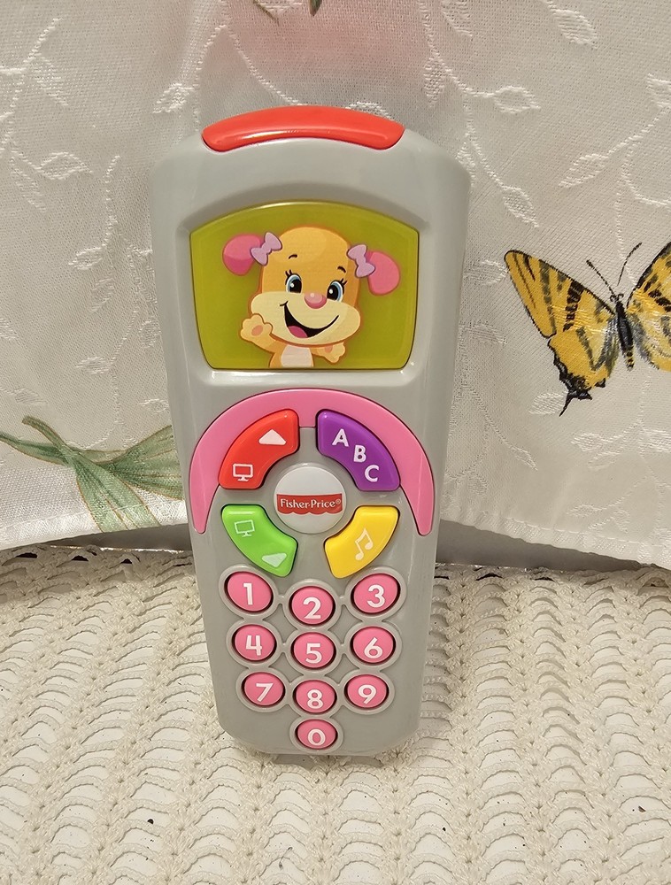 Fisher-Price Laugh & Learn Sis’s Remote Baby Toddler Learning Toy Age 6-36m