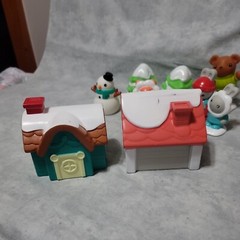 Infantino Go Gaga Holiday Village Christmas Sensory Baby Toy 8pc Set Play #198
