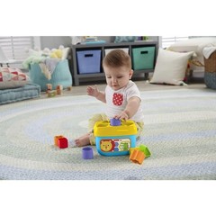 Baby’s First Blocks Shape Sorting Toy with Storage Bucket, 12 Pieces For Baby