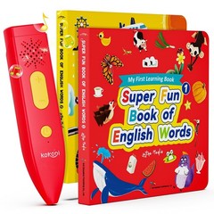 Interactive Talking Pen Book Set – Audio Learning Toys for Kids 2-5, Autism Sens