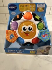 NEW VTech 5091 Bright Lights Soccer Ball 6-36 months Baby Toddler Learning Toy