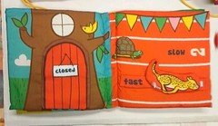 3 Soft Cloth Books Lamaze Melissa & Doug, Kids Books Crinkle, Rattle, Flaps