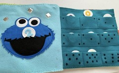 🧠✨ Handmade Sensory Book for Babies & Toddlers | Educational Fabric Quiet Book