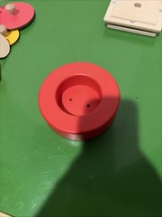 Stacking Ring LOVEVERY – Red Base REPLACEMENT PART PIECE – The Explorer Play Kit