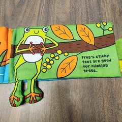 Melissa And Doug “Who’s Feet” Fabric Children’s Book
