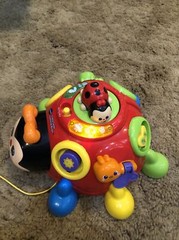 Vtech Crazy Legs Learning Bugs Lady Bug Educational Toy Singing Talking Lights
