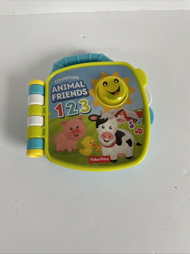 Fisher Price Laugh and Learn Counting Animal Friends-123– 6-36 months *Tested