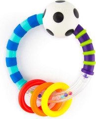 Sassy Ring Rattle | Developmental Baby Toy for Early Learning | High Contrast |