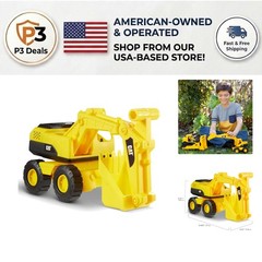 10″ Cat Construction Excavator – Kids Toy for Indoor/Outdoor STEM Learning