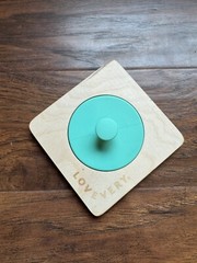 Lovevery First Puzzle, from The Inspector Montessori Play Kit (7-8 Months)