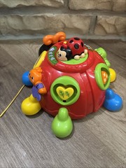 Vtech Crazy Legs Learning Bugs Ladybug Interactive Pull Toy Musical Singing
