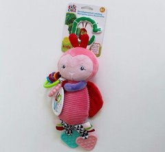 Eric Carle Developmental Ladybug Plush 14″ Crib Stroller Toy Lovey NWT
