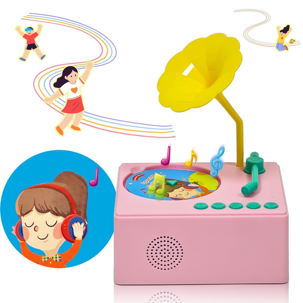 Audible Educational Toy with Music for Toddlers Age 1-5, 96 Songs Stories Cards