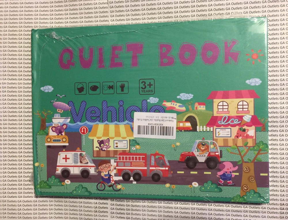 Montessori Quiet Book Baby Toddlers Story Early Learning 3+ years