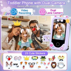 Kids Smart Phone for Girls, Christmas Birthday Gifts for Girls Age 3-10 Kids …