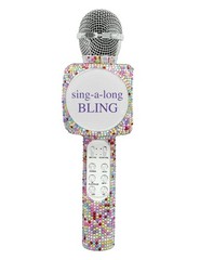 Wireless Express – Sing-Along Bling Bluetooth Karaoke Microphone and Bluetoot…