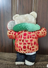 rare New Starbucks 2013 China Year of Snake Red Cute Bearista Bear Toy