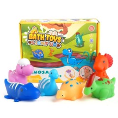 VIBOYLAR Bath Toys for Toddlers 1-3: 6 Packs Light-Up One Size, Multicolor