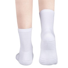 YUEDGE Men’s Gym Casual Athletic Socks,Terry Cushioned Crew Socks, Moisture W…