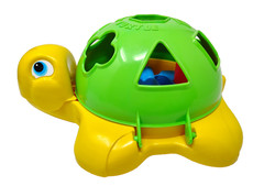 VTG Floating Shapey Turtle Baby Shape Sorter Puzzle Learning Sensory Bathtub Toy