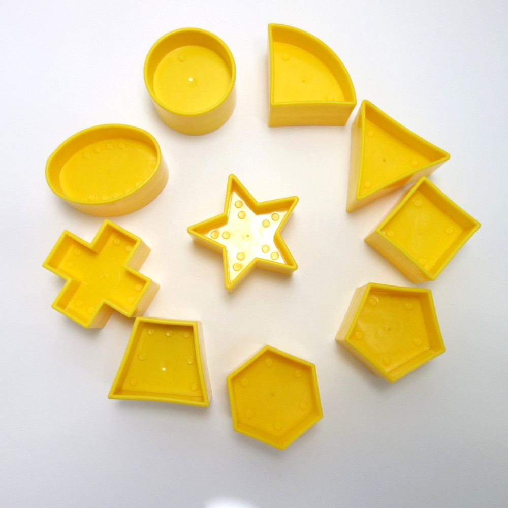 Tupperware Tuppertoy Shape O Ball Shape Sorter 1-10 Replacement Shapes Only