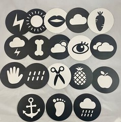 Baby Vision Trigger Cards Montessori