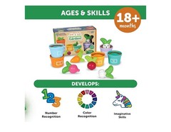 Learning Resources Hide and Seek Vegetable Garden Preschool Learning Toy 10 Pcs