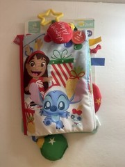 Disney BABY Lilo And Stitch Holiday Soft Book Play Toy NEW [m]