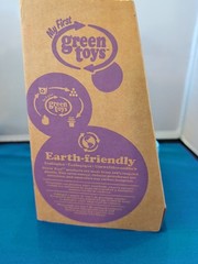 My First Green Toys 6 Stacking Cups 6 months + NIB Made from Recycled Milk Jugs