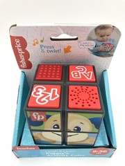 Fisher-Price Puppy’s Activity Cube NEW Laugh & Learn 9-36 Months Infant Toy