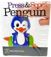 Discovery Toys Educational Toy Press and Scoot Penguin NEW – 9+ months
