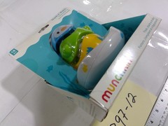 Munchkin Stack N’ Match Floating Bath Stacking Toy 18m+ Penguin Boat Blue
