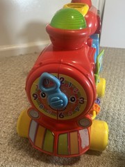 VTech Sit-to-Stand Ultimate Alphabet Train Transforms to Walker Lights Sounds