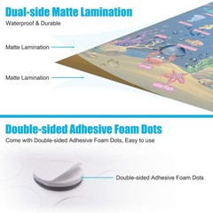35 Pcs Laminated Educational Posters for Toddlers & Elementary Kids (Ages 3-1…