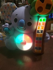 Fisher Price Mattel Linkables Koala Bear Learning Toy Baby Interactive EXCELLENT