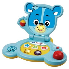 VTECH Bear’s Baby Laptop – Blue numbers shapes sounds songs battery operated