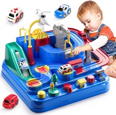 Race Track Car Toys for Kids 3 4 5 6 Years Old – City Adventures Set for Boys ..